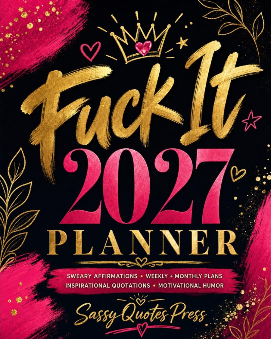 2027 F*ck It Planner cover