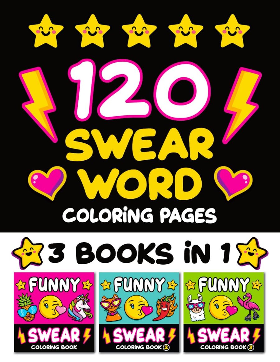 120 Swear Word Coloring Pages cover