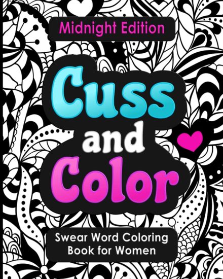 Swear Word Coloring Book for Women cover