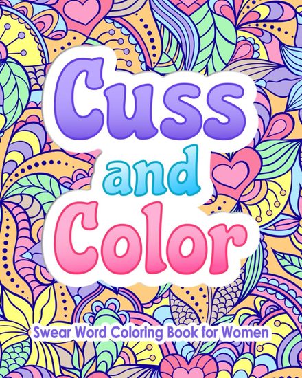 Swear Word Coloring Book for Women cover